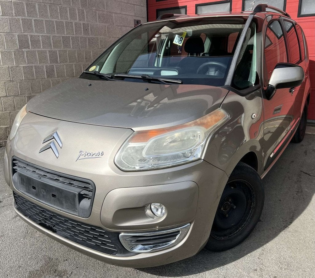 Citroën C3 Picasso 1.6 HDi Business + CLIM (bj 2010), Zwart, 4 cilinders, Bedrijf, 1560 cc