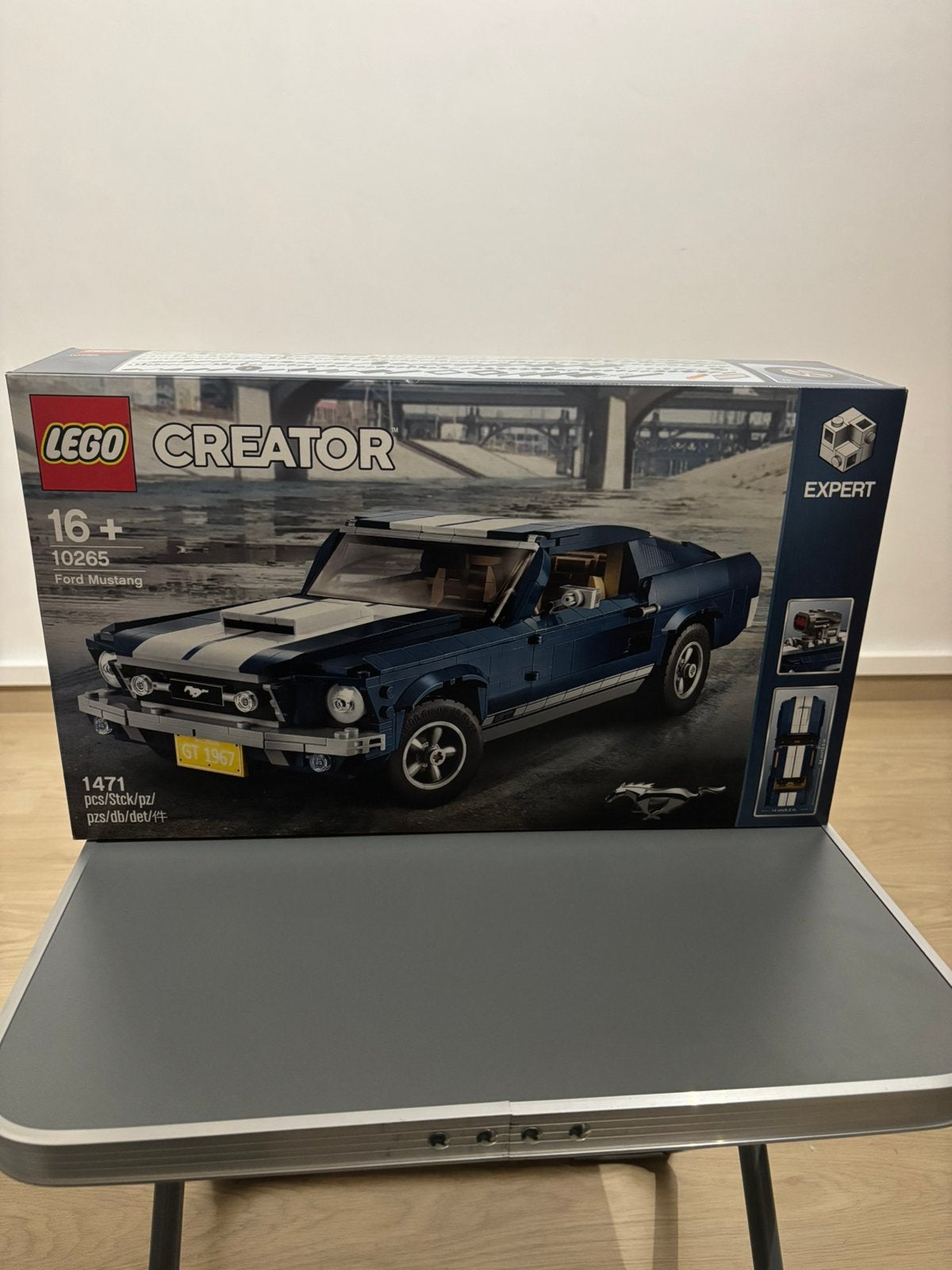 Lego ford mustang, Hobby en Vrije tijd, Modelbouw | Auto's en Voertuigen, Ophalen of Verzenden, Zo goed als nieuw