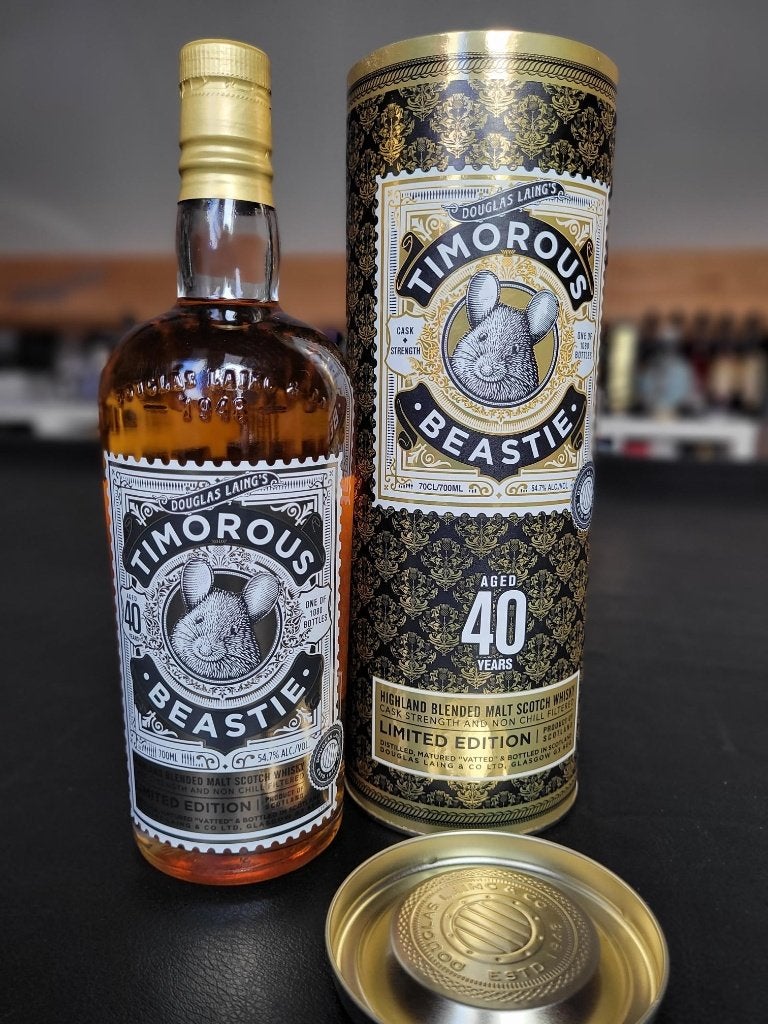 Timorous Beastie 40y whisky, Enlèvement, Neuf, Autres types, Pleine