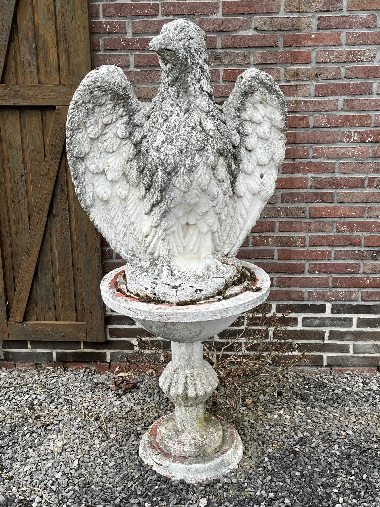 Beeld arend, Ophalen, Gebruikt, Steen, Dierenbeeld