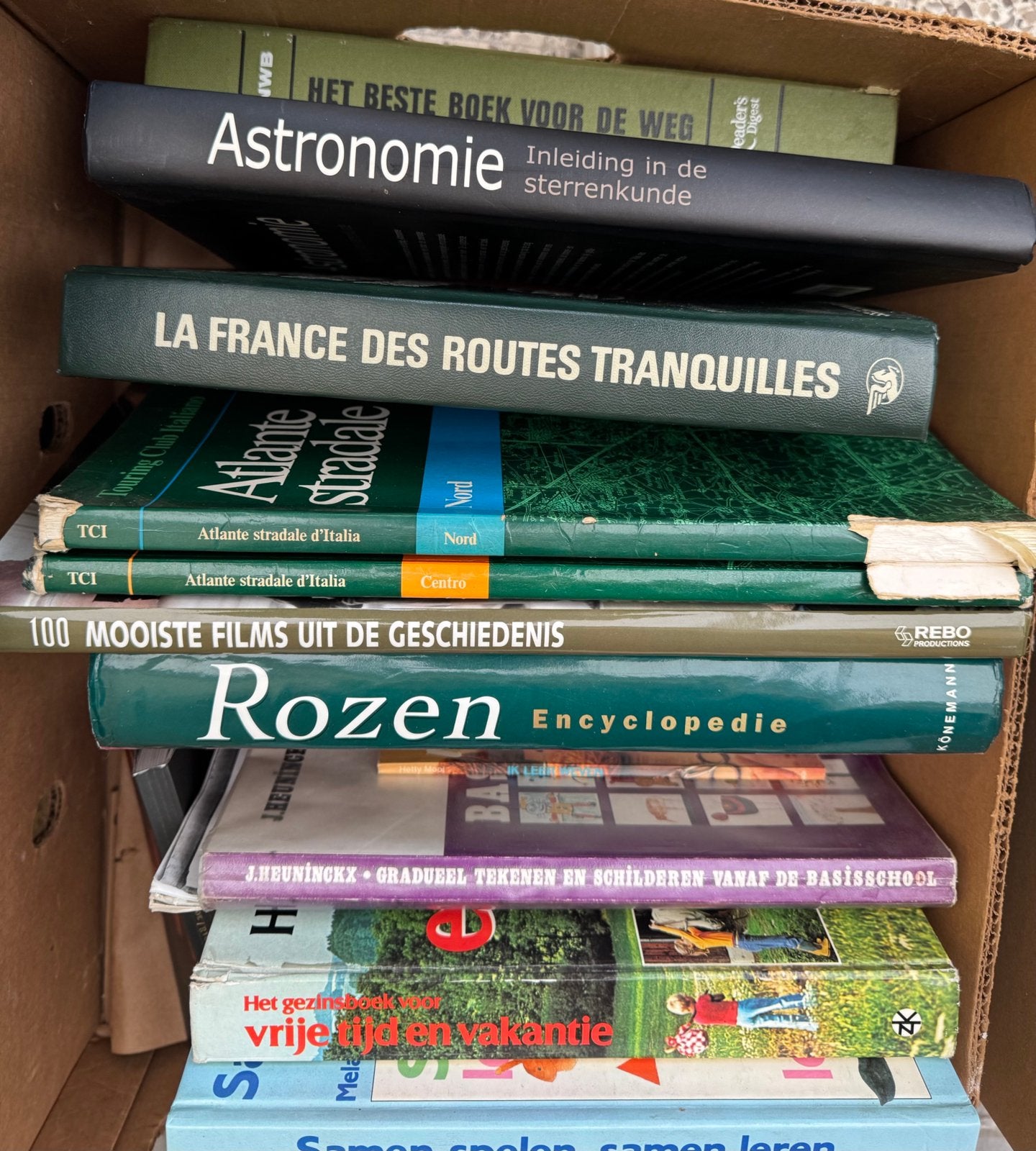 Boeken allerlei, Nederlands, Frans, Ophalen, Gelezen