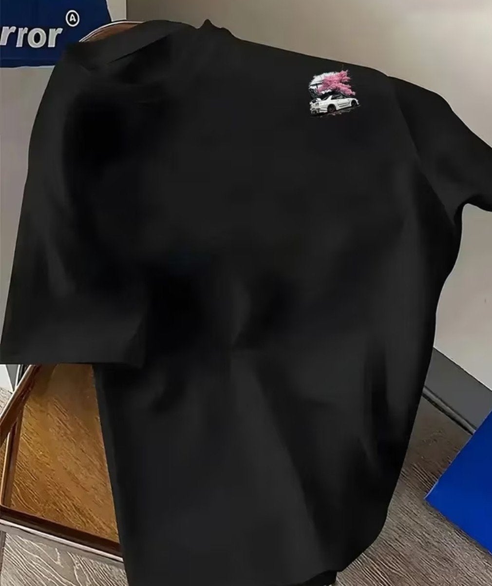 T-shirt auto, Kleding | Heren, Ophalen of Verzenden, Nieuw, Maat 52/54 (L), Zwart