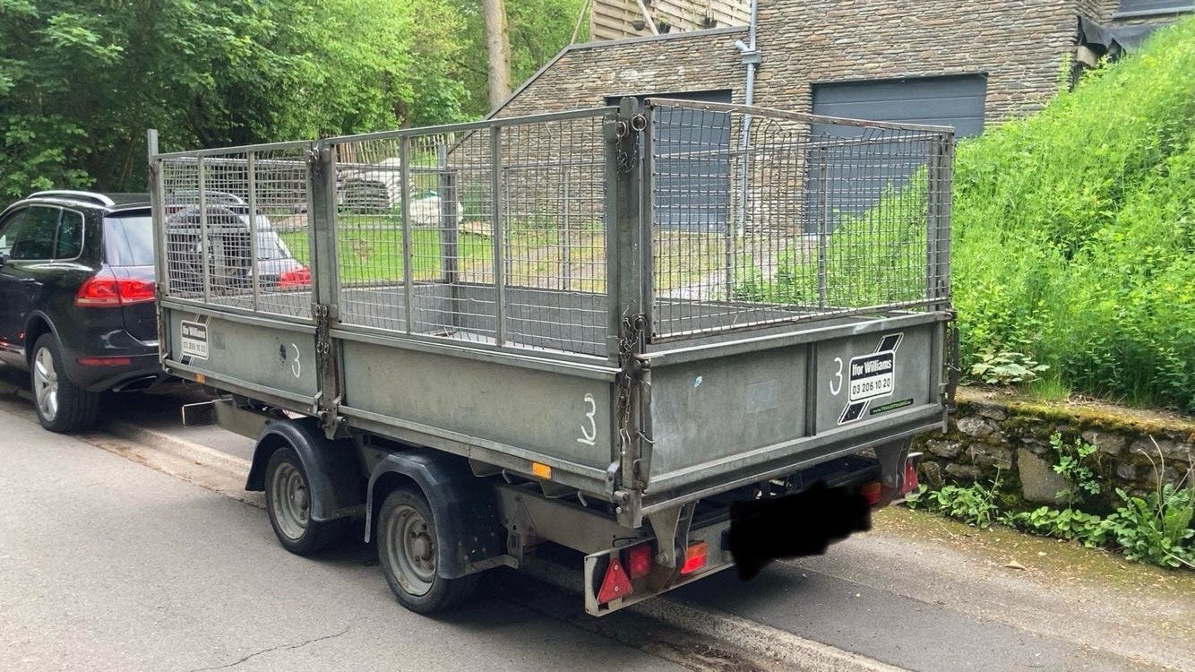 Ifor Williams TT 3621 3500 kg, Ophalen