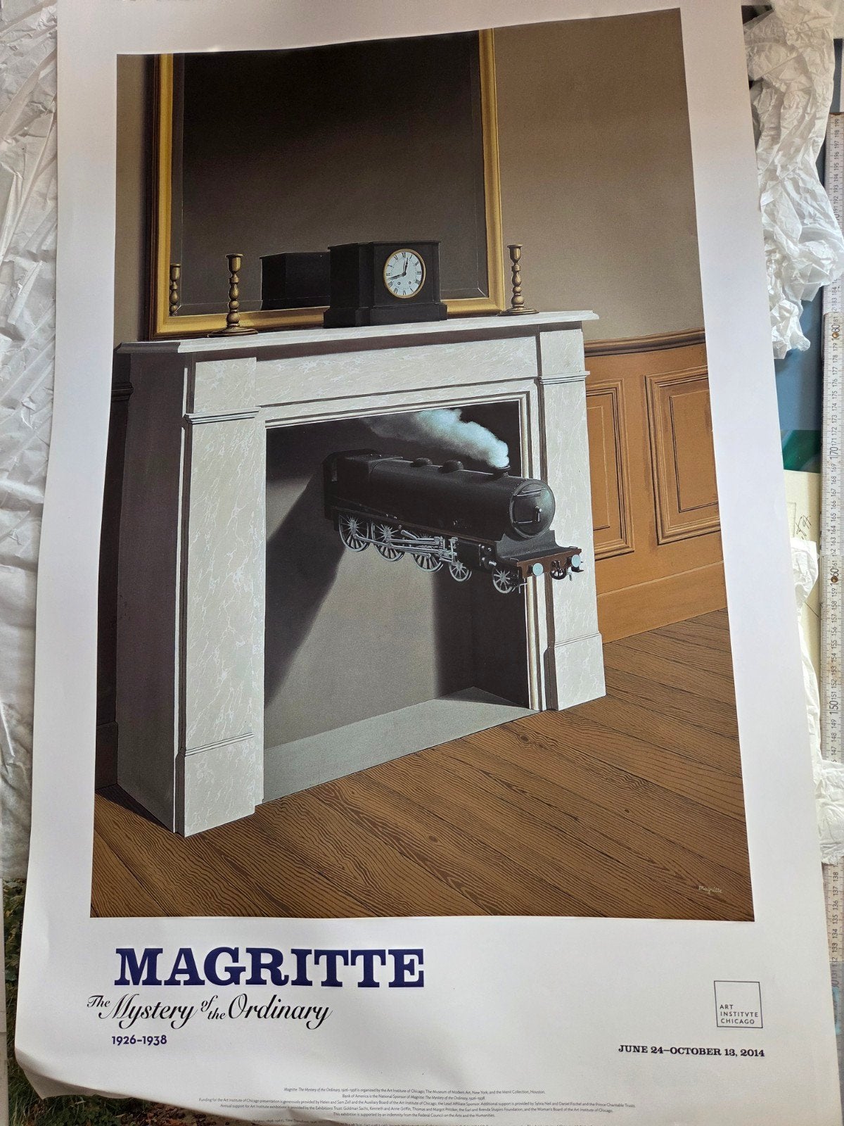 2 posters Magritte, Antiek en Kunst, Ophalen of Verzenden