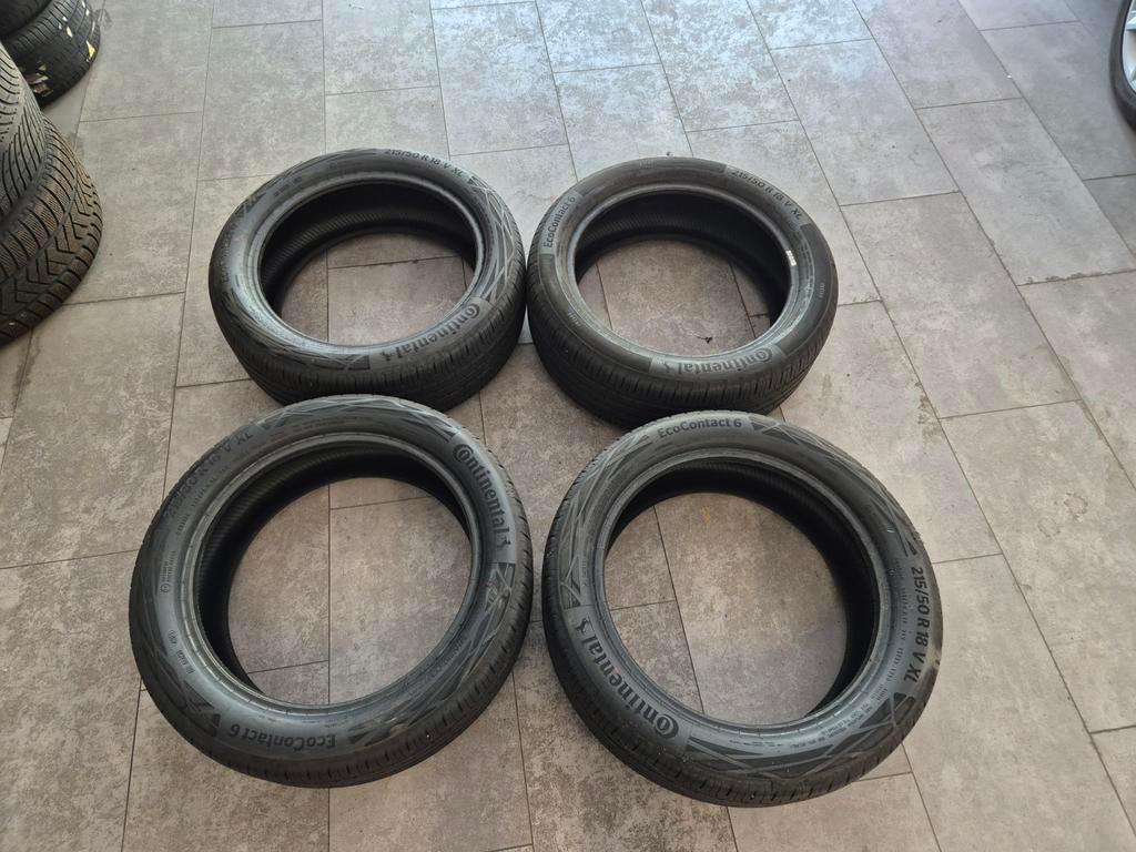 PNEUS ÉTÉ CONTINENTAL 215/50R18 DOT:4923, Autos : Pièces & Accessoires, 215 mm, Véhicule de tourisme, Pneus été, Enlèvement