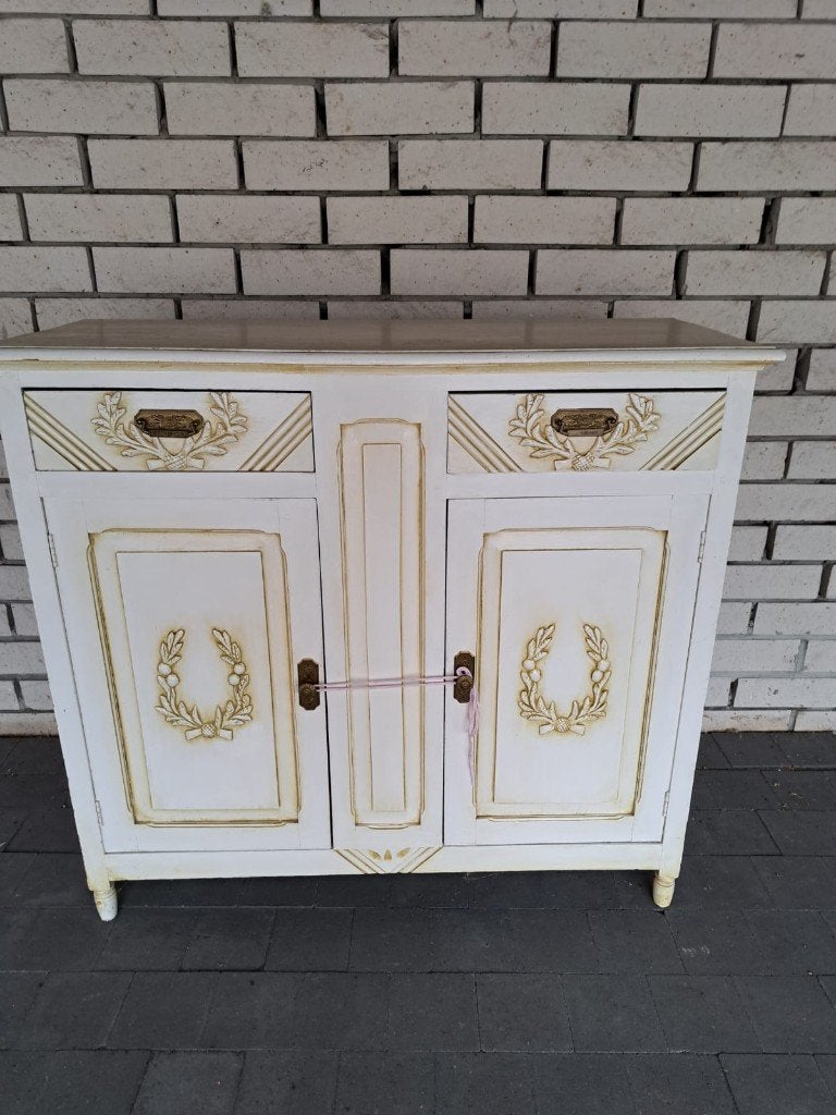 Houten kastje, Ophalen, Gebruikt