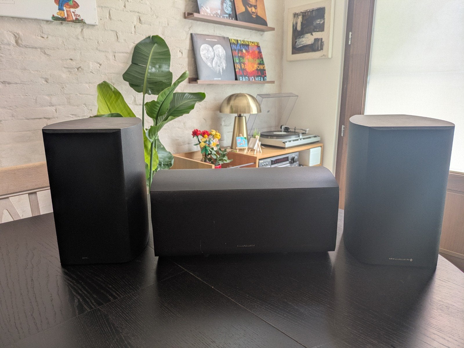 haut-parleurs Yamaha Natural Sound + Warfdale (également sép, TV, Hi-fi & Vidéo, Câbles inclus, Wharfedale, 60 à 120 watts, Comme neuf