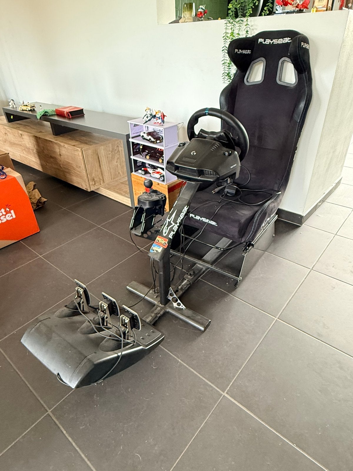 Playseat Logitech G923 PS 5, Logitech, Enlèvement, Comme neuf