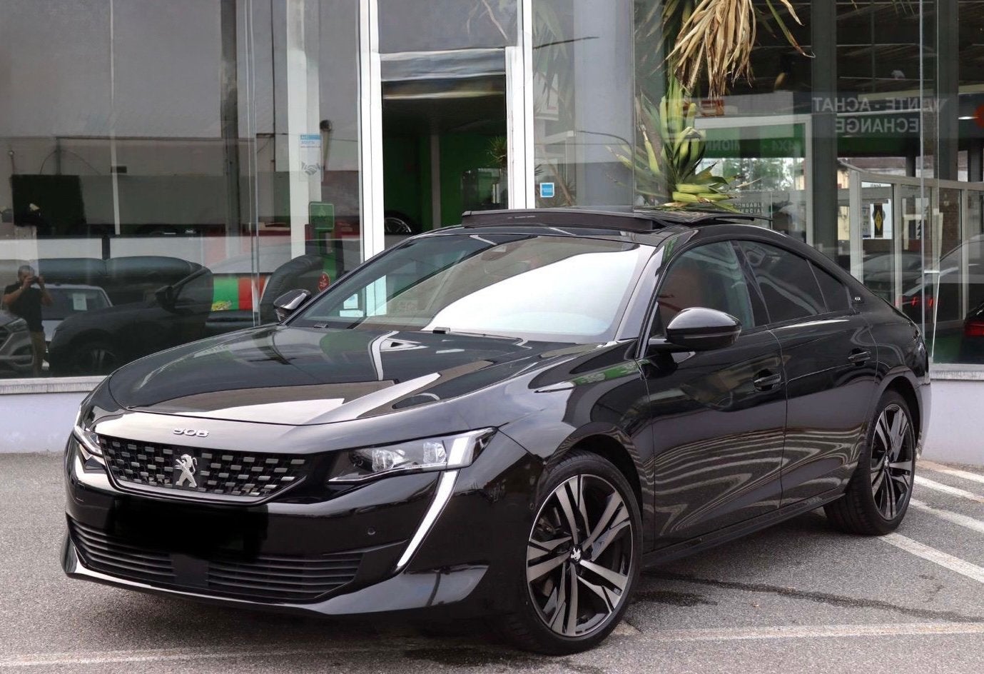 Peugeot 508 gt full black, Autos, Cuir, Achat, Euro 6, Carnet d'entretien