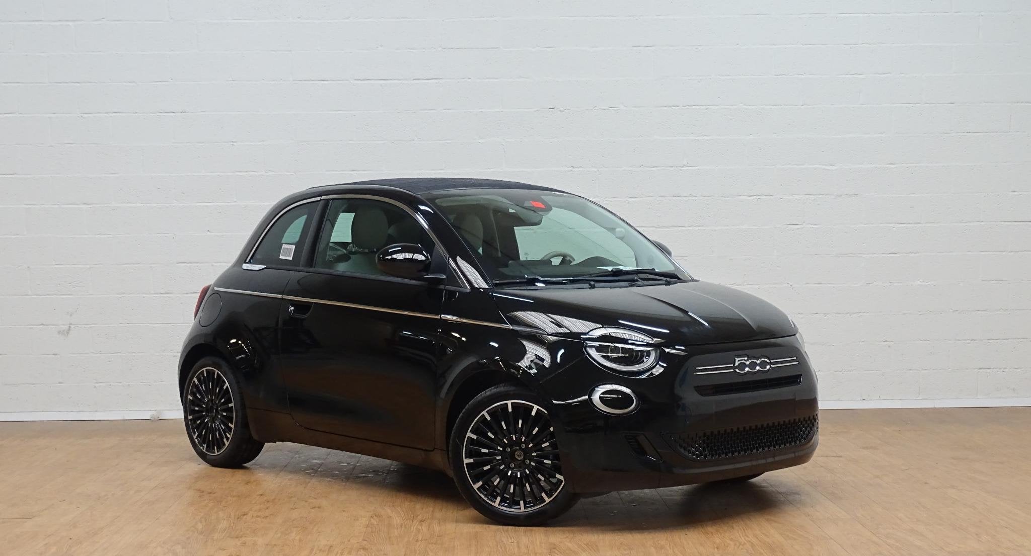 Fiat 500C 1.0 Hybrid LA PRIMA cabrio, Auto's, Voorwielaandrijving, 4 zetels, Stof, Gebruikt