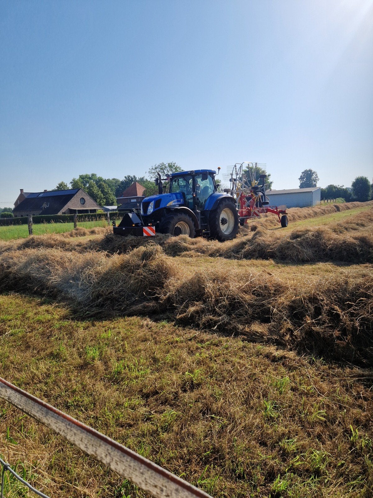 Kleine balen hooi