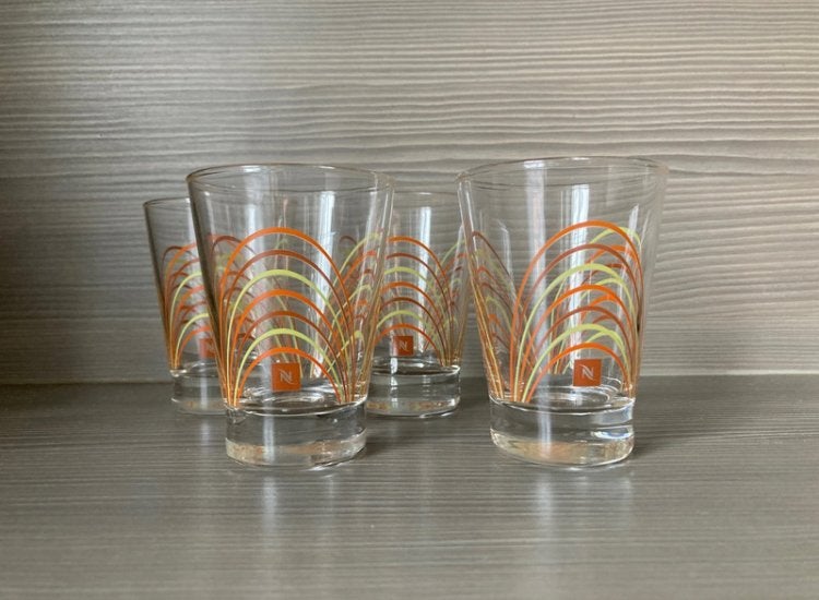 4 tasses à expresso, Enlèvement ou Envoi, Comme neuf