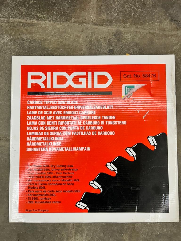 Ridgid lame de scie, Enlèvement, Comme neuf