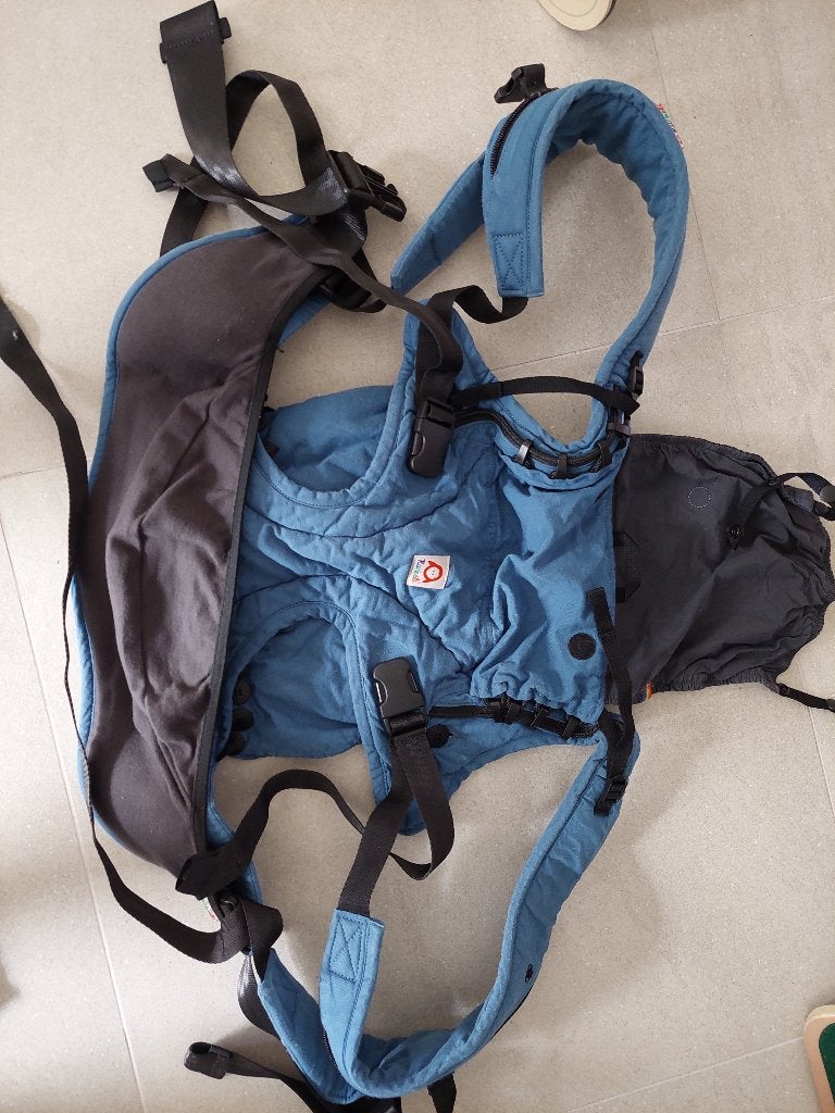 Draagzak baby Ruckeli, Zo goed als nieuw, Buik, Rug of Zij, Draagzak, Ophalen