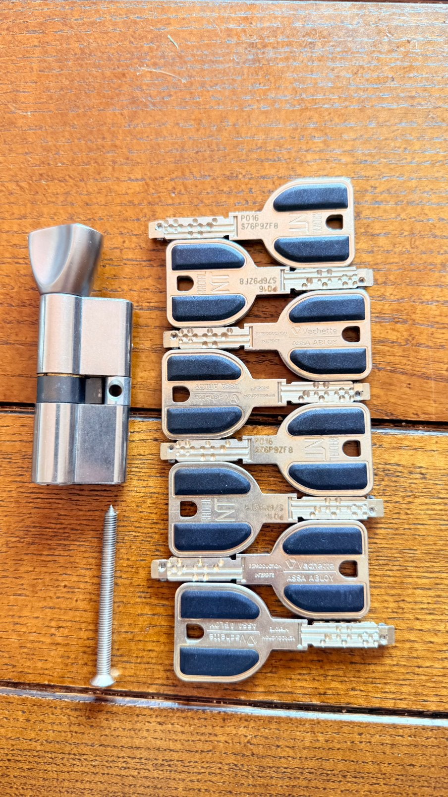 Cylindre barillet vachette radial nt, Bricolage & Construction, Enlèvement ou Envoi, Comme neuf