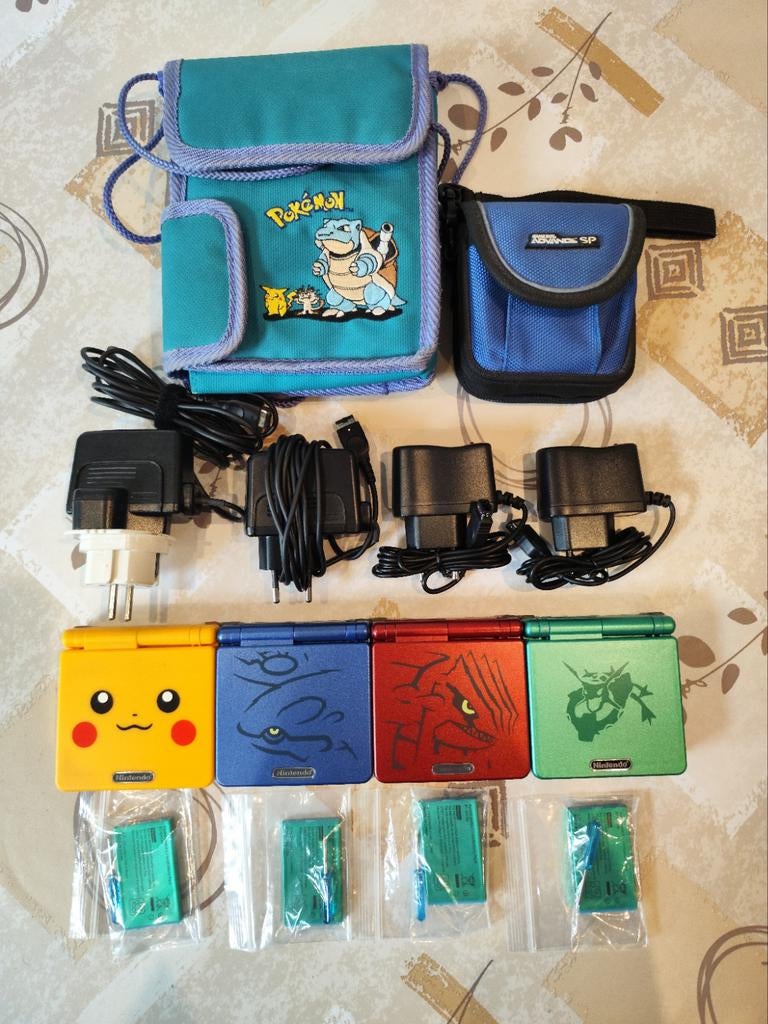 Rétroéclairage Game Boy Advance SP IPS V5, éditions Pokémon, Enlèvement ou Envoi