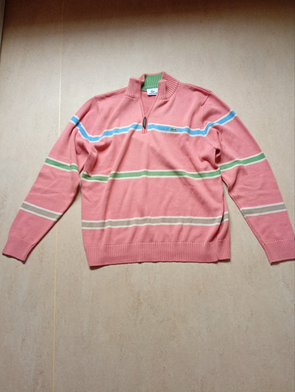 authentiek roze Lacoste quarter zip maat large, Vêtements | Hommes, Pulls & Vestes, Enlèvement ou Envoi, Rose, Lacoste, Taille 52/54 (L)
