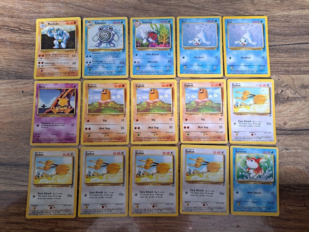 Pokémon Base Set 2 (février 2000), Enlèvement ou Envoi, Comme neuf, Plusieurs cartes