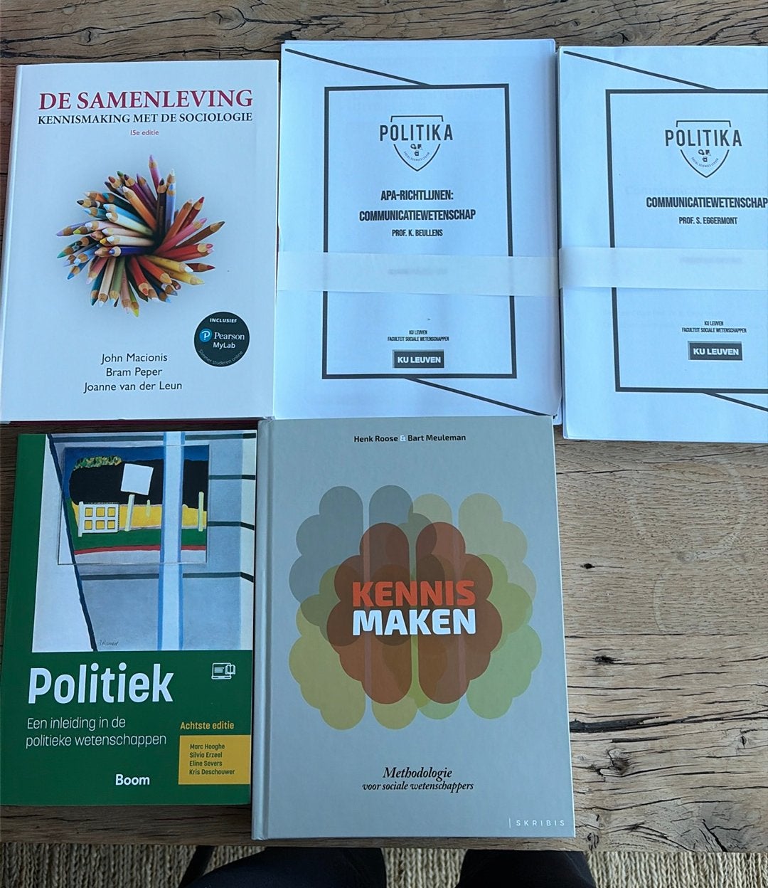 1e Bach communicatiewetenschappen KU Leuven, Livres, Livres scolaires, Enlèvement ou Envoi, Neuf, Autres niveaux, Autres matières