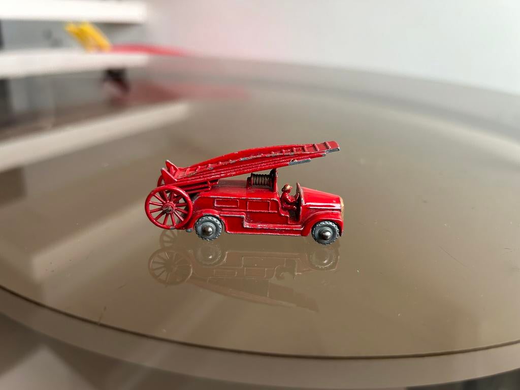 Matchbox Lesney Dennis Fire Engine nr 9-A 1955, Collections, Rétro, Enlèvement ou Envoi