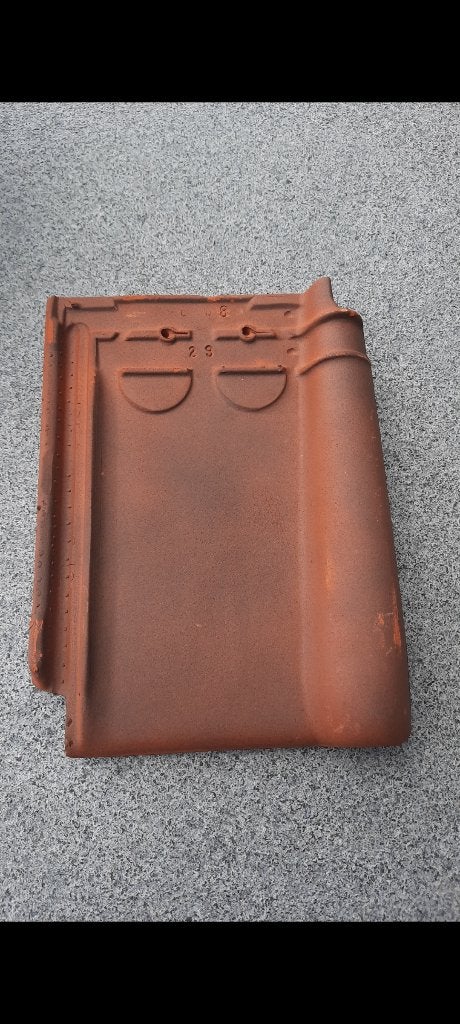 Dakpannen 22x30 cm, Doe-het-zelf en Bouw, Ophalen, Steen of Klei, Zo goed als nieuw, 15 m² of meer