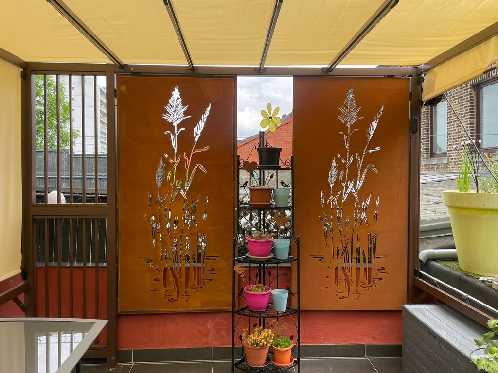 Palissade décorative en acier corten, Jardin & Terrasse, Enlèvement, Neuf
