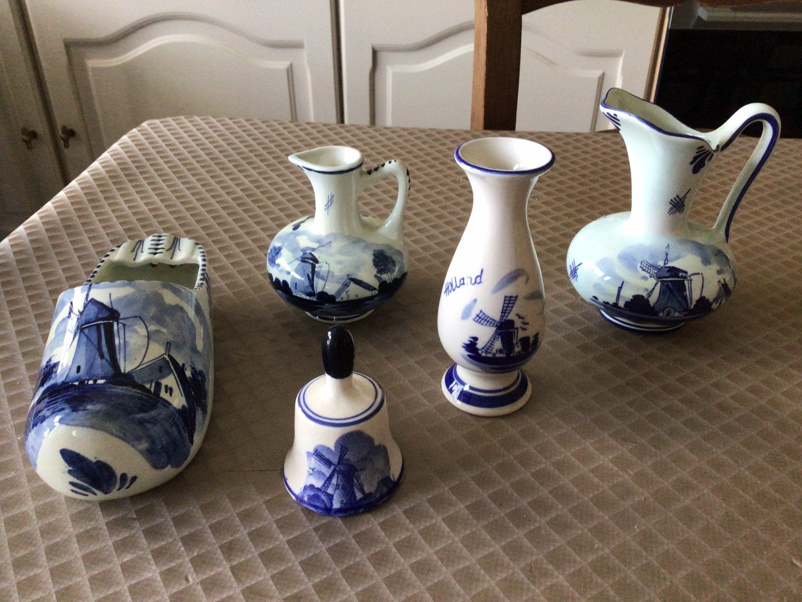 5 stuks delfts holland, Ophalen
