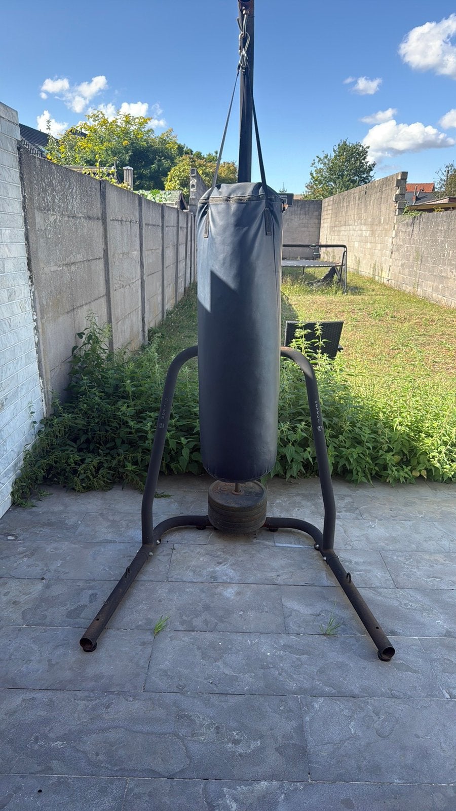 Box zak met de stand, Ophalen, Gebruikt