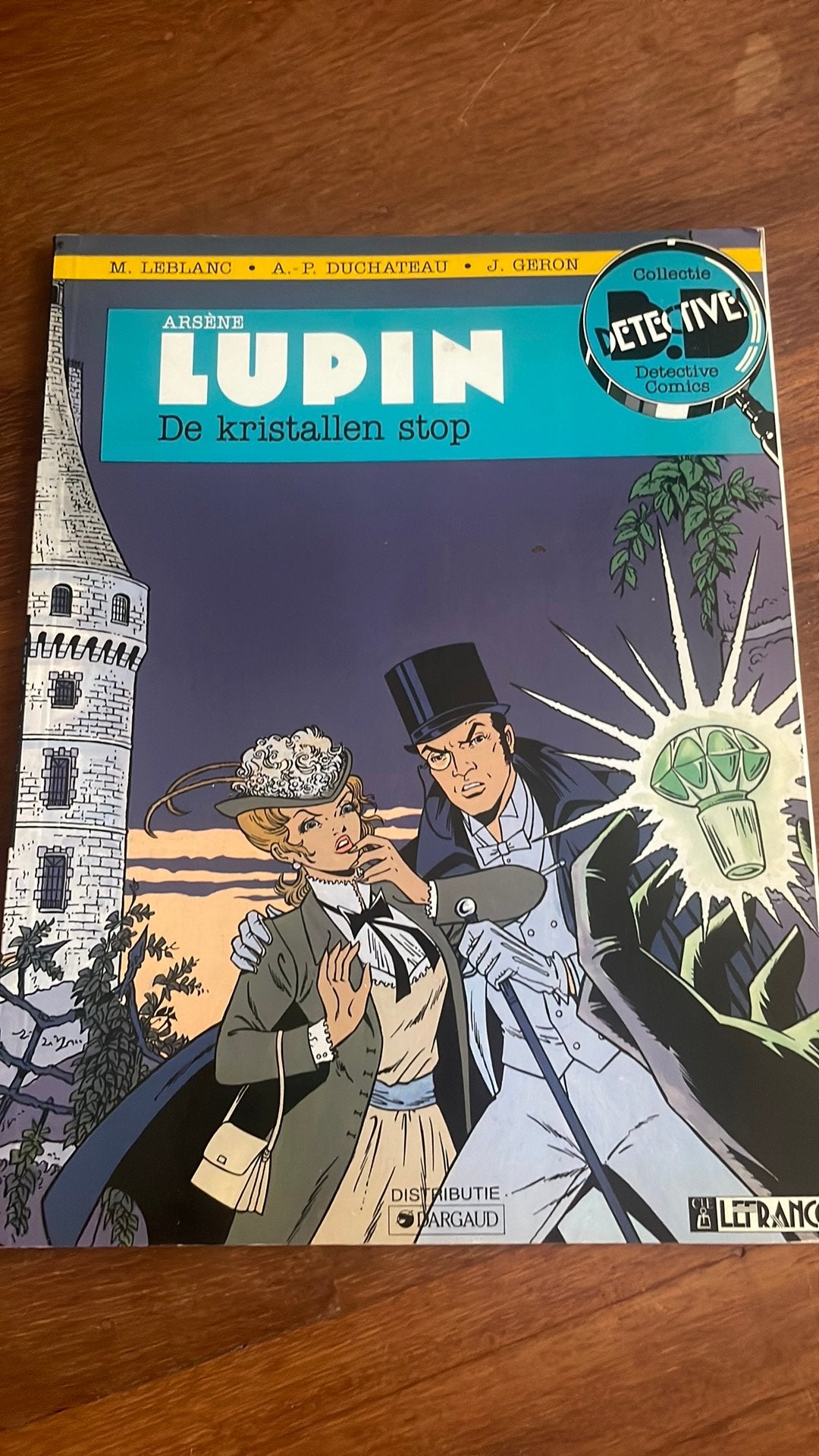 Arsène Lupin en de kristallen stop, Boeken, Ophalen, Zo goed als nieuw