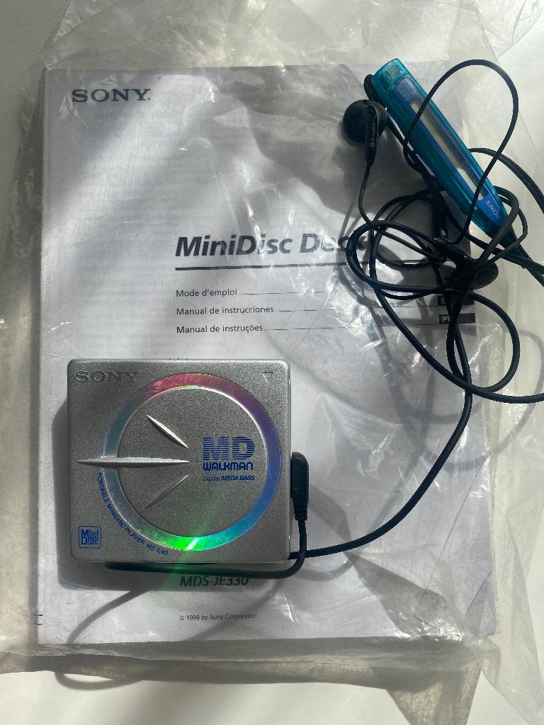 Mini disk walkman, TV, Hi-fi & Vidéo, Enlèvement, Lecteur MiniDisc