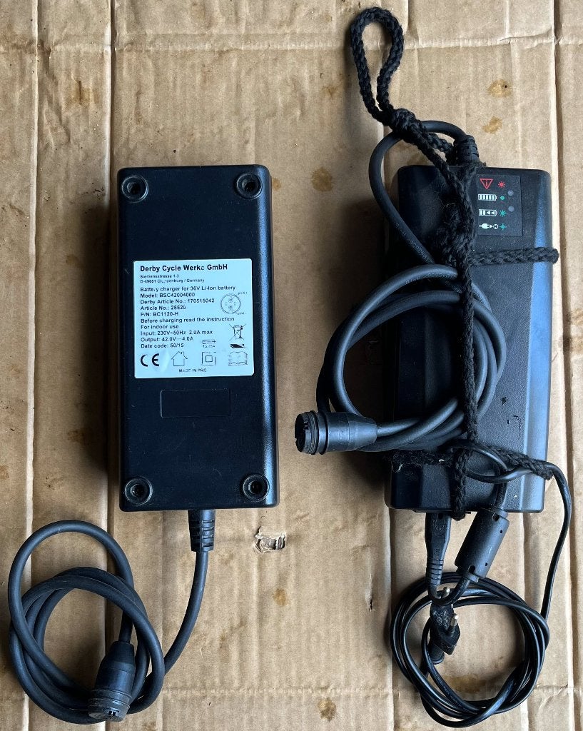 2 Derby Cycle Snelladers voor Lithium ion batterijen, Ophalen of Verzenden, Gebruikt