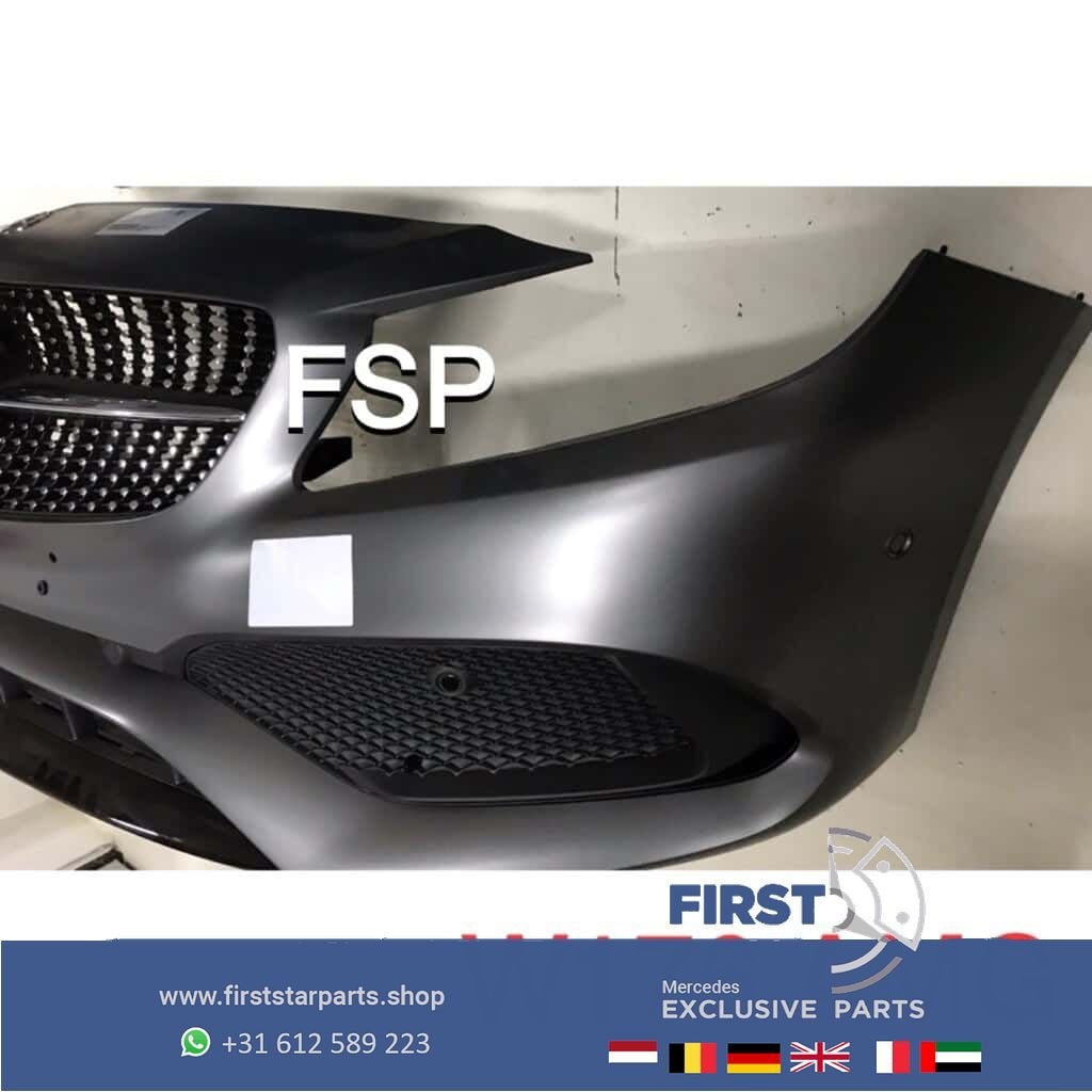 W176 AMG Voorbumper Mercedes A Klasse 2013-2019 grijs origin, Utilisé, -, Avant, -