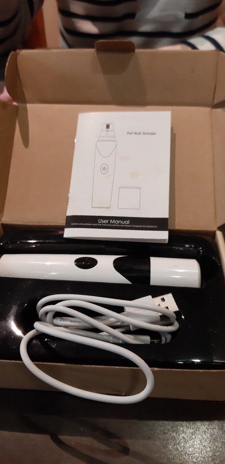 nagelvijl honden met usb, Ophalen