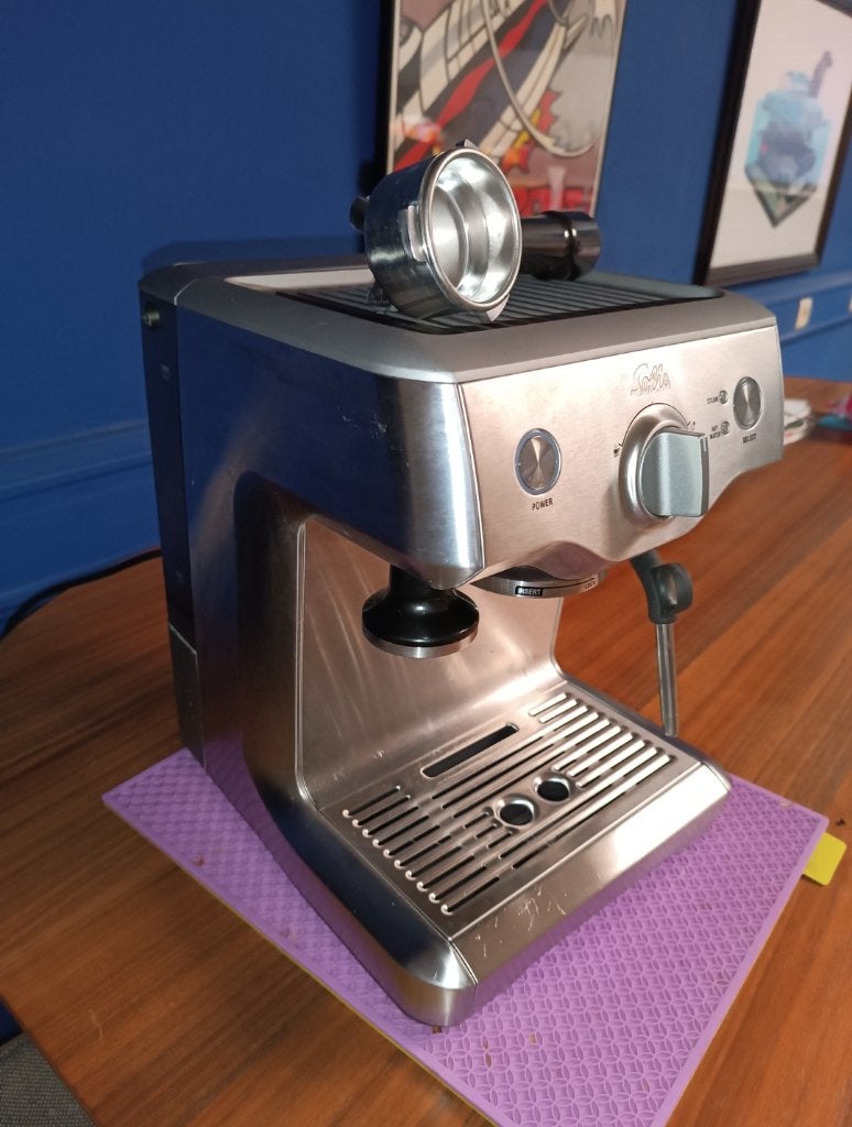 Solis espresso machine rvs, Electroménager, Cafetières, Enlèvement
