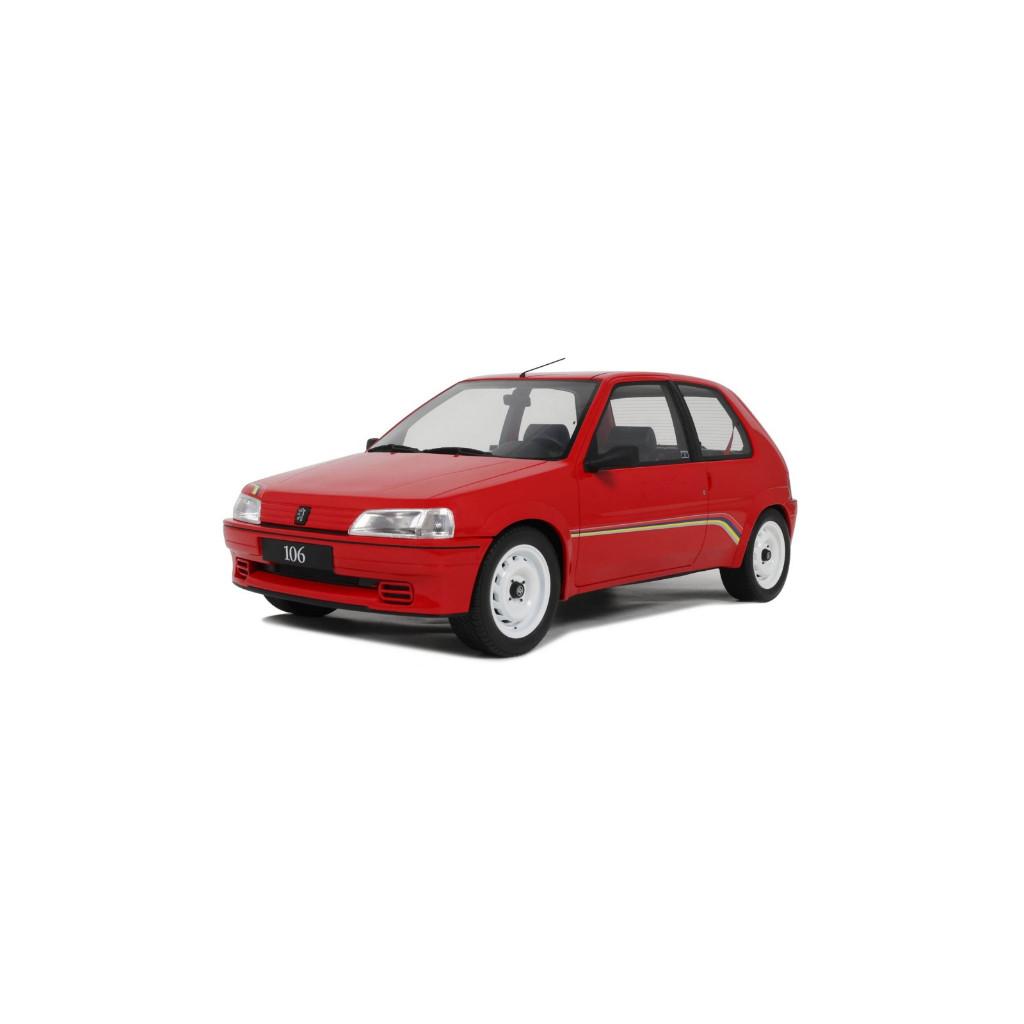 Peugeot 106 Ph.1 Rallye Red P0KB 1993 1/12ème, OttOMobile, Auto, Nieuw, Otto
