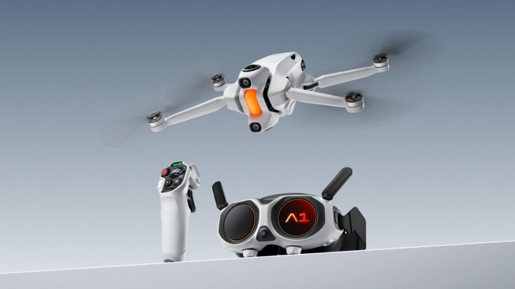 Antigravity A1 360 drone - Infinity bundle, Audio, Tv en Foto, Drones, Cameradrone, Overige merken, Zo goed als nieuw, 1 tot 5 kilometer