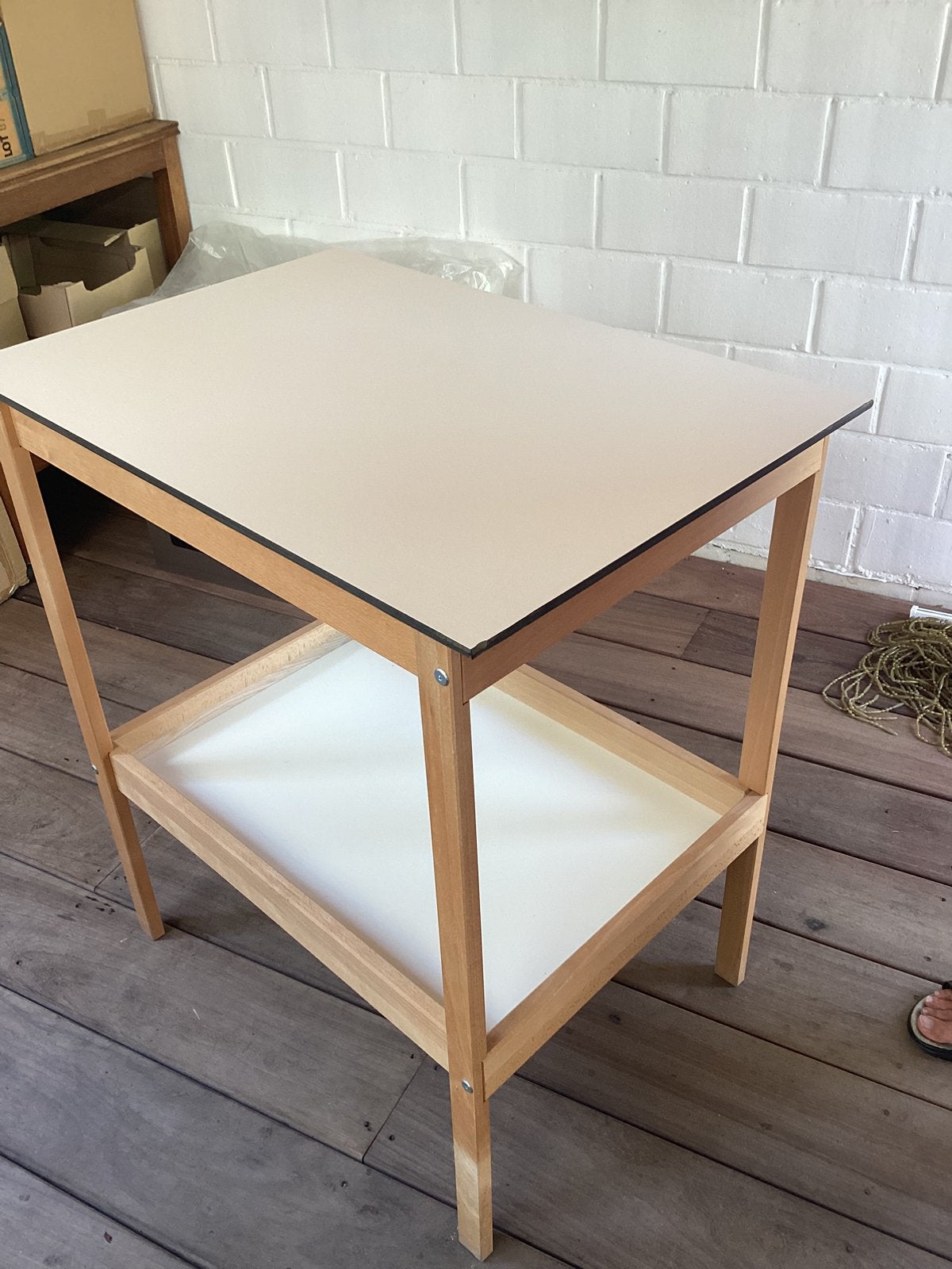 Table pratique, Enlèvement, Utilisé, 75 cm ou plus, Rectangulaire