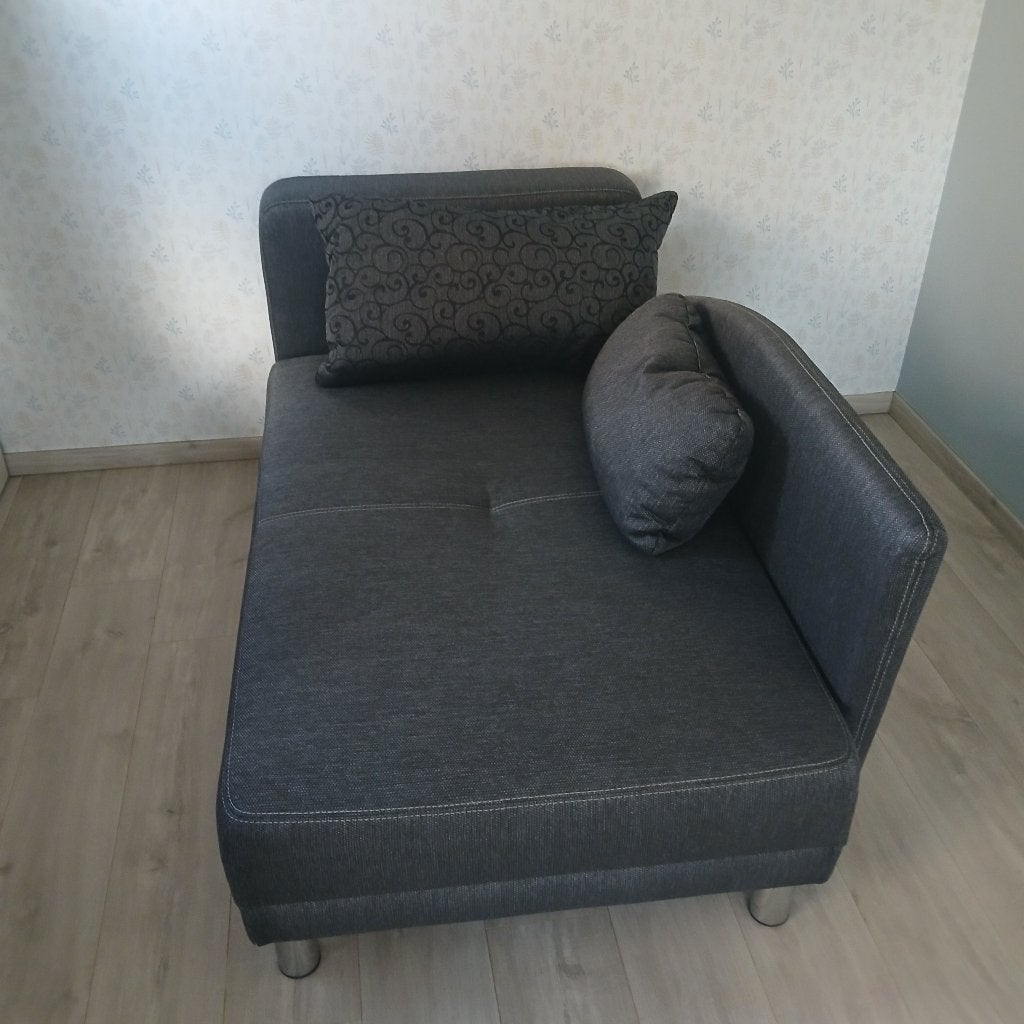 1 persoons slaapbank, Huis en Inrichting, Ophalen, 90 cm, Eenpersoons, Zo goed als nieuw