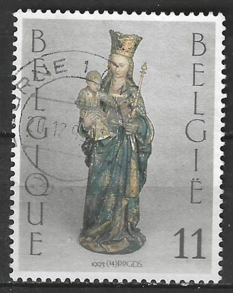 Belgie 1993 - Yvert/OBP 2530 - Kerstmis en Nieuwjaar (ST), Verzenden, Gestempeld, Gestempeld, Kerst