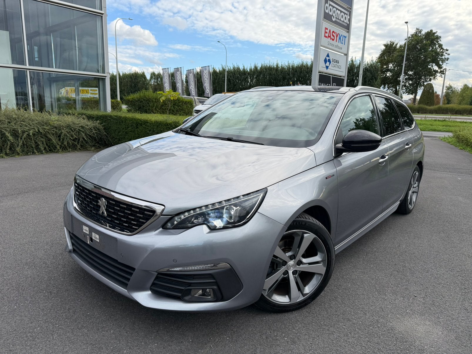 Peugeot 308 1.6 HDI diesel GT-Line 10/2017 km94.000, Voorwielaandrijving, Stof, 4 cilinders, Lichtsensor