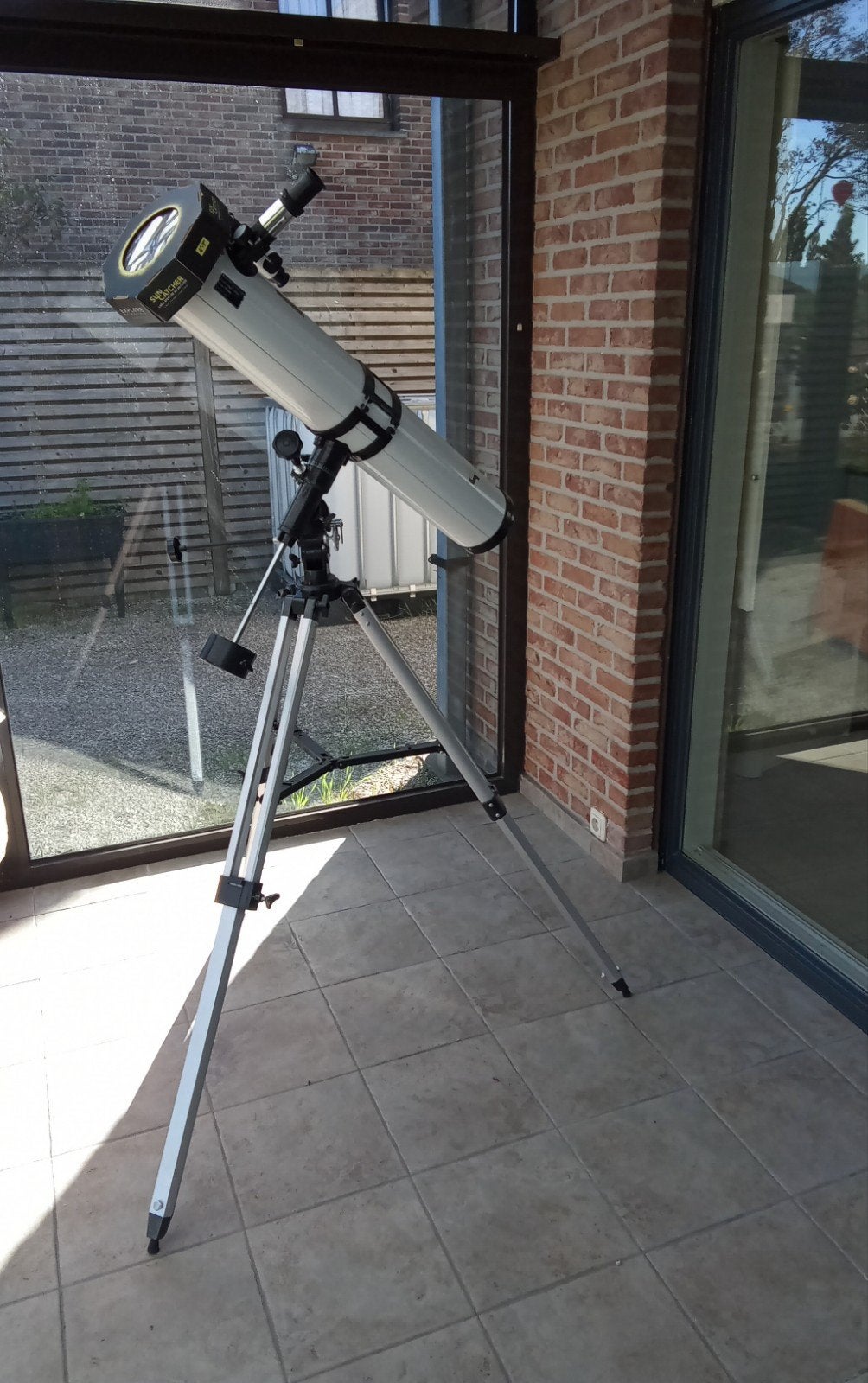telescoop, TV, Hi-fi & Vidéo, Comme neuf, Enlèvement, 80 à 200 mm, Avec trépied