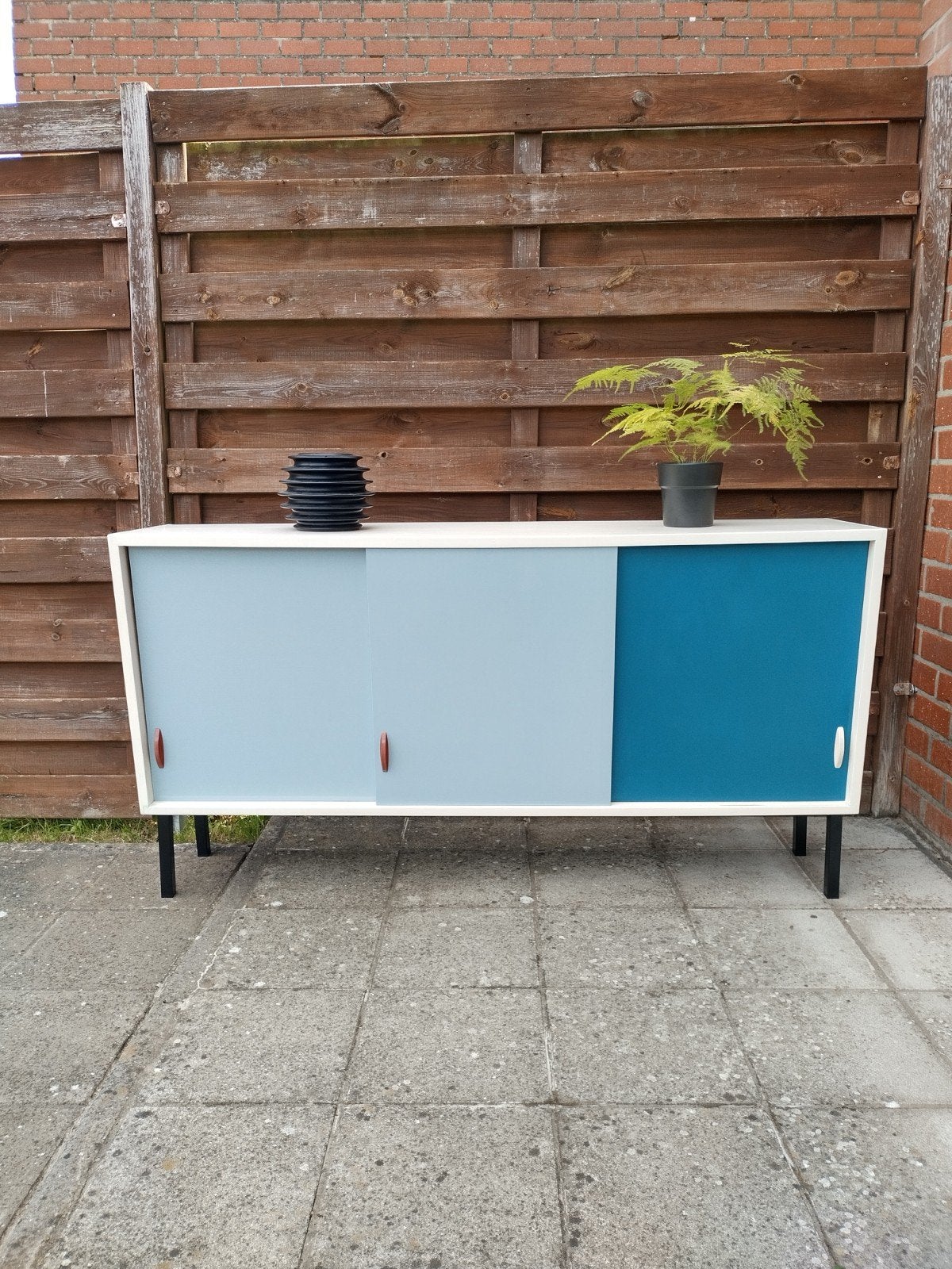 Vintage dressoir/dressoir, Ophalen