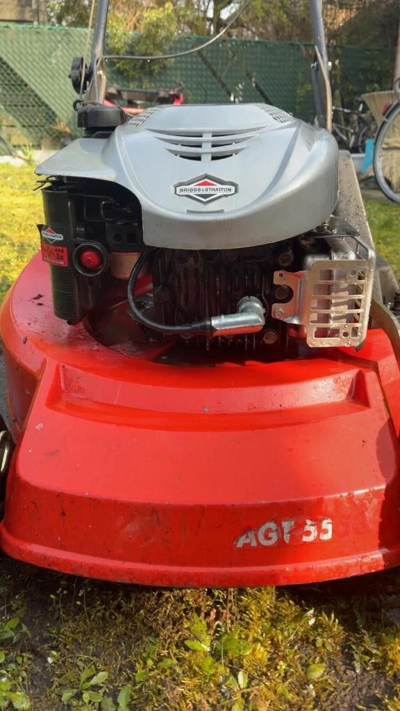 grasmachine geen zelftrekker, Tuin en Terras, Ophalen, Cirkelmaaier, Gebruikt, Opvangbak
