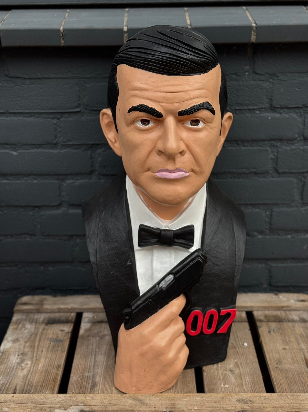 James Bond 007 reclame beeld / Buste, Ophalen, Gebruikt, Actiefiguur of Pop, .