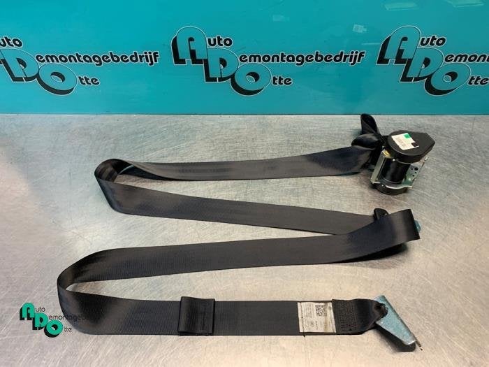 Ceinture de sécurité arrière droite d'un Volkswagen Golf, Volkswagen, -, 3 mois de garantie, Utilisé
