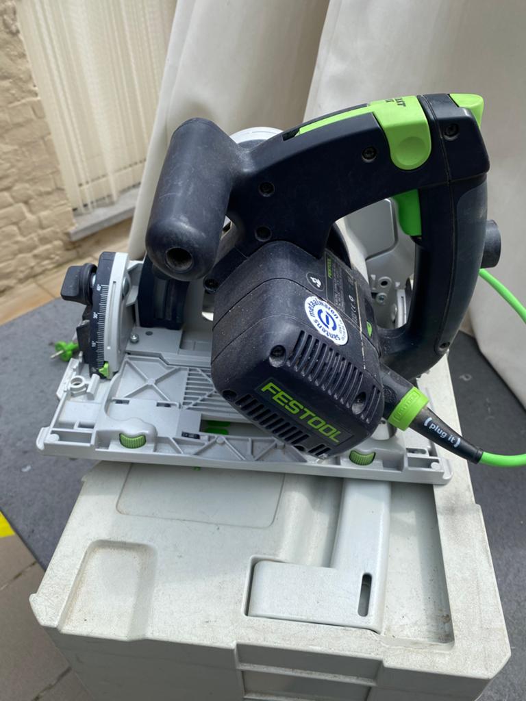 Festool TS 55 EBQ, Ophalen, Gebruikt, Invalzaag, 600 tot 1200 watt
