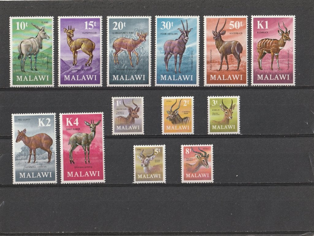 SERIE  MALAWI  POSTFRIS -  Antilopen, Postzegels en Munten, Postzegels | Thematische zegels, Ophalen of Verzenden, Postfris, Dier of Natuur