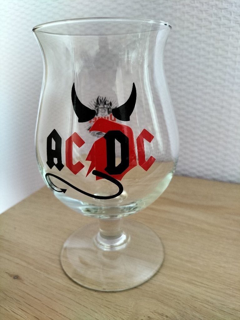 Duvelglas. AC/DC, Ophalen of Verzenden, Nieuw, Glas of Glazen, Duvel