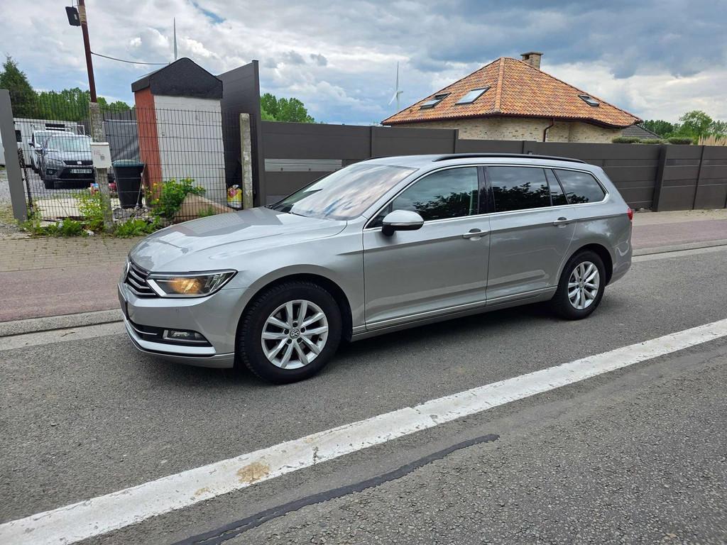 Volkswagen Passat Variant 2.0 CR TDi DSG 1EIG IN PERFECTE, Autos, 121 g/km, Argent ou Gris, Achat, Entreprise