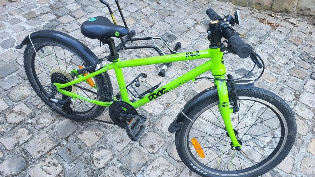 Frog 53 zo goed als nieuw, Ophalen, 16 tot 20 inch, Frog Bikes, Velgrem